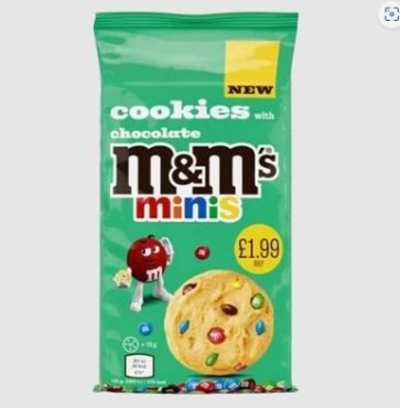 m&m's minis cookies Chocolate, 144g